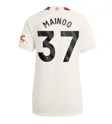 Manchester United Kobbie Mainoo #37 Tredje trøje Dame 2023-24 Kort ærmer